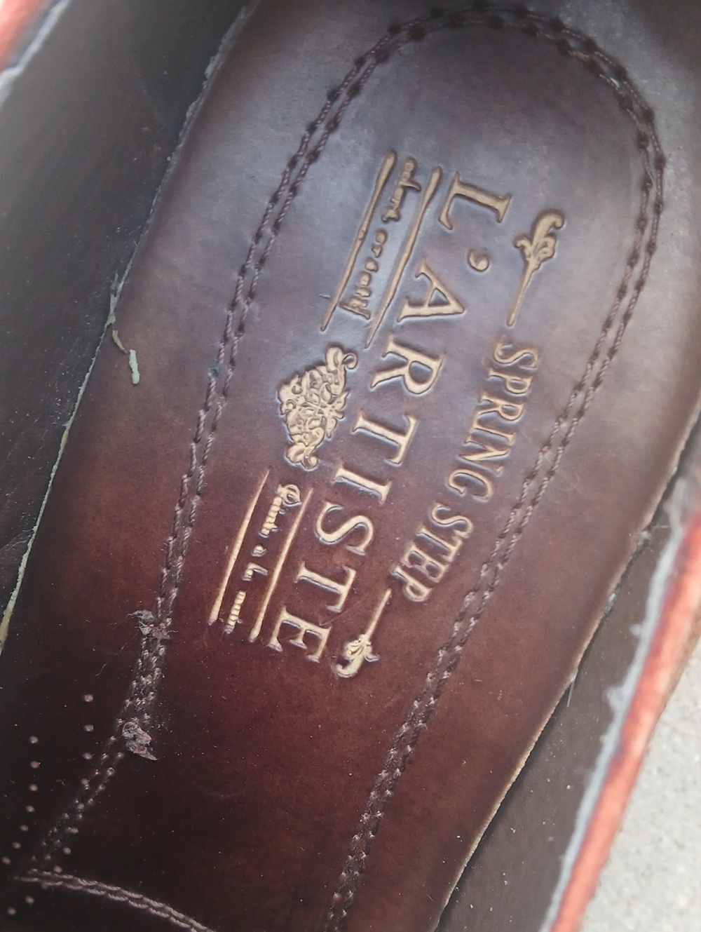 L'Artiste by Spring Step "Greentea" leather shooties/ankle booties Sz 40(9) - Picture 8 of 12
